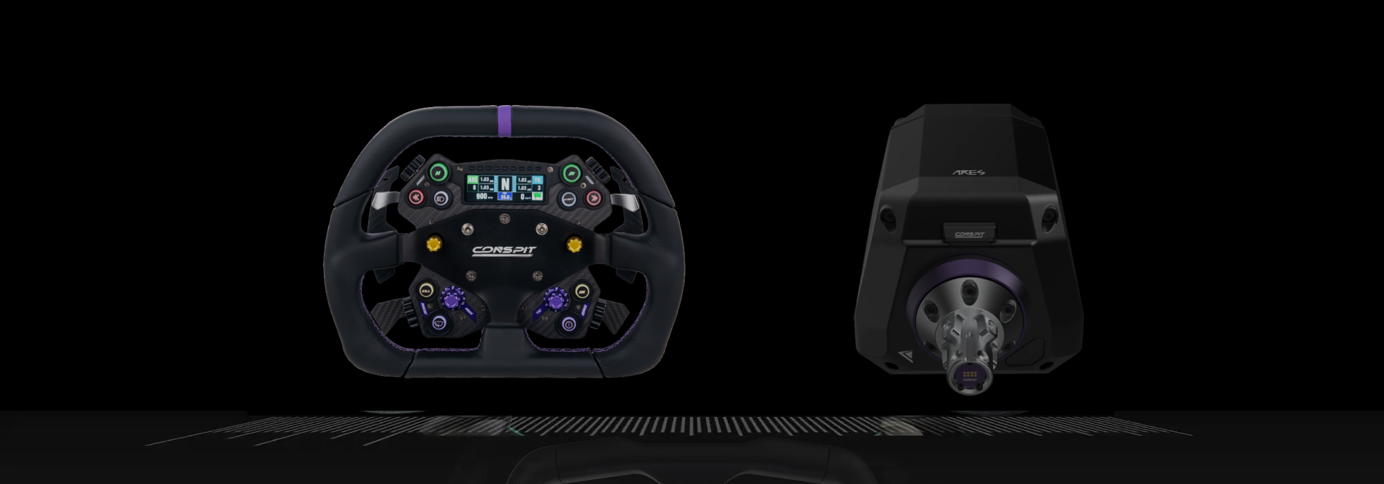 Conspit DX320 bundle banner Conspit DX320 + H.A.O. Hub and Ares 20Nm Bundle