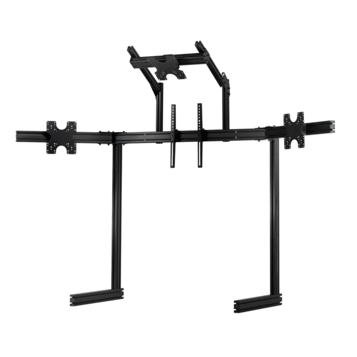 Simlab Quad Monitor Stand Elite Quad Monitor Stand Black Edition – Sim Racing Warehouse
