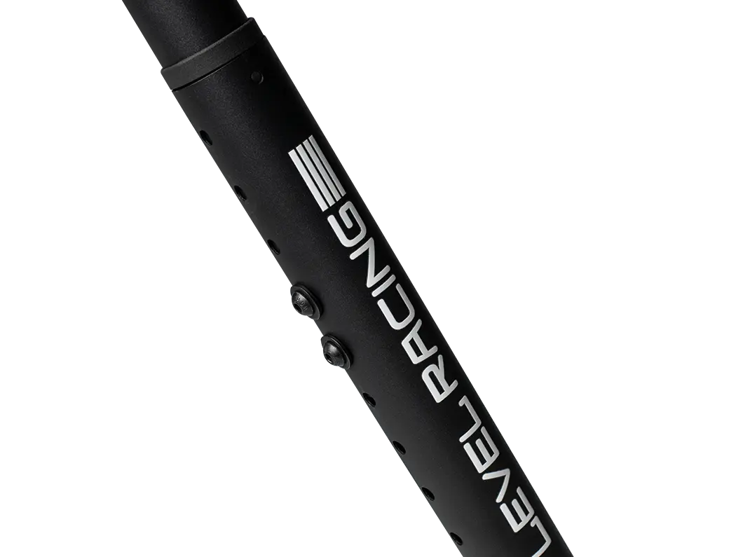 Round Tube Freestanding Single Monitor Stand - Image 3